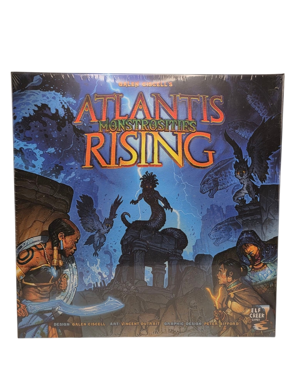 Atlantis Rising: Monstrosities Board Game Expansion - Brand New, Shrink Wrapped